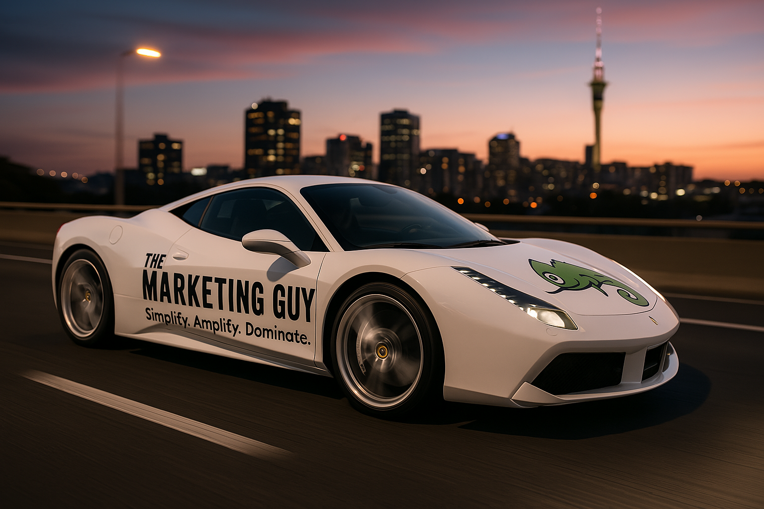 White Ferrari 2